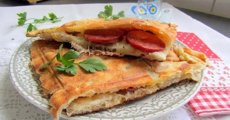 Sucuk tost little paradise sandwich shop